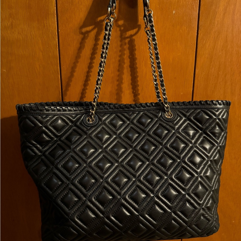 Tory Burch Black Tote(Marion tote) - Picture 2 of 14